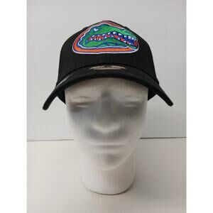 Captivating Headwear (OSFA) Black Florida Gators Vel-Cro Cap